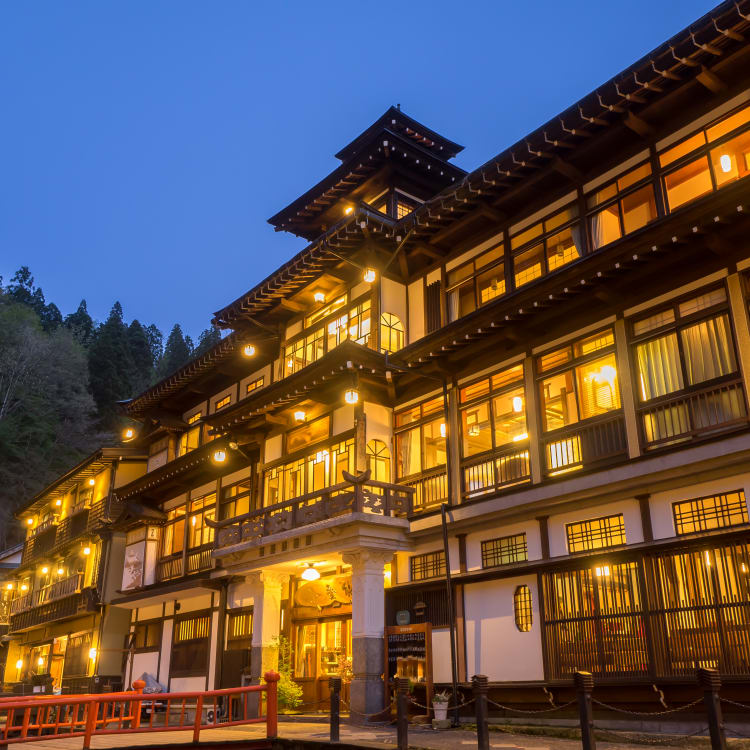 Ginzan-onsen Hot Spring