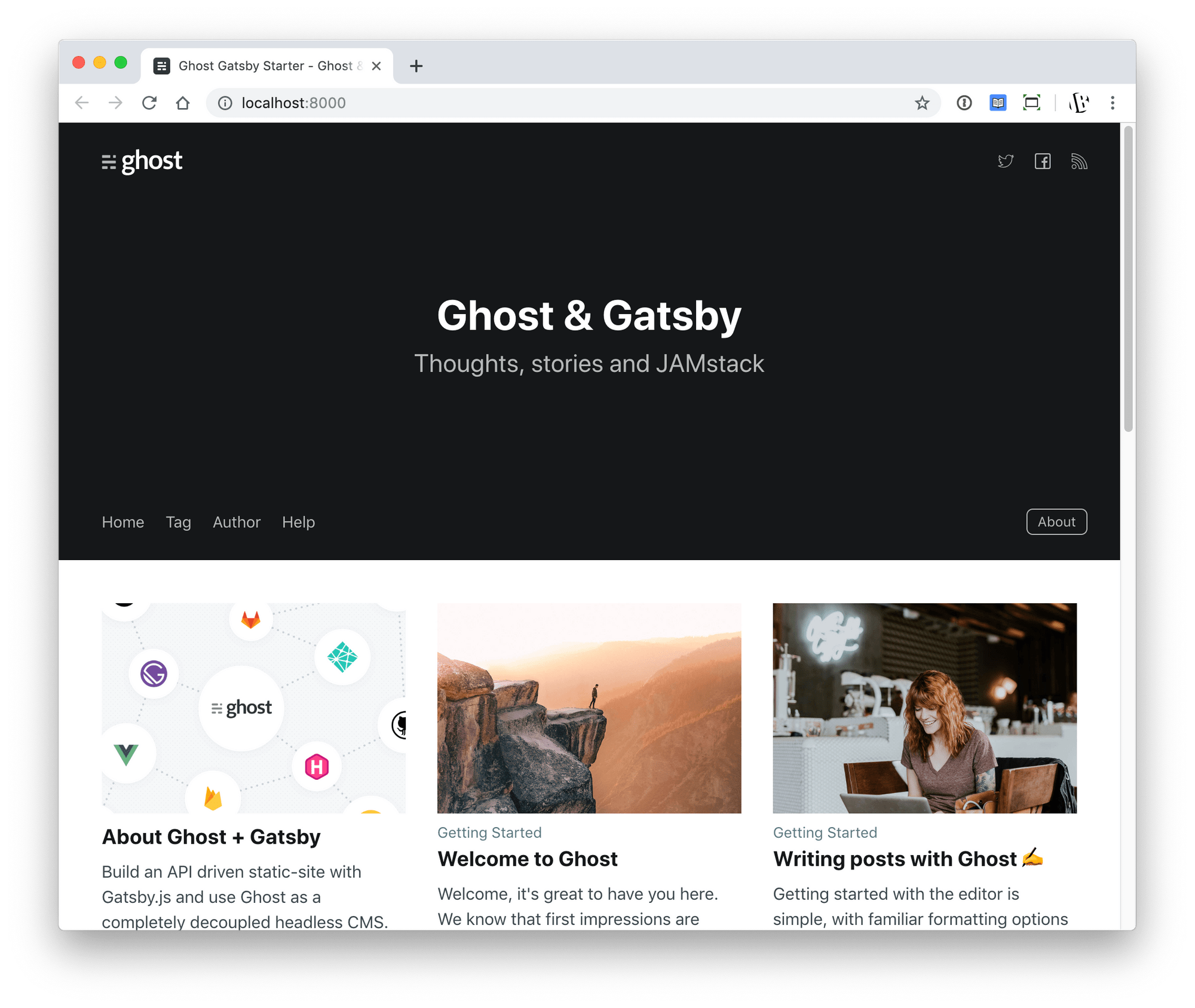 Tutorial: Build a JAMstack Personal Blog with Headless Ghost 2.0 CMS & Gatsby