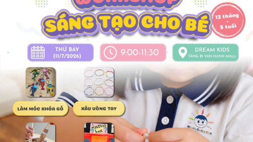 ✨ CUỐI TUẦN "NẠP" NĂNG LƯỢNG SÁNG TẠO TẠI DREAM KIDS CÙNG MIRAIKU GLOBAL KIDS!