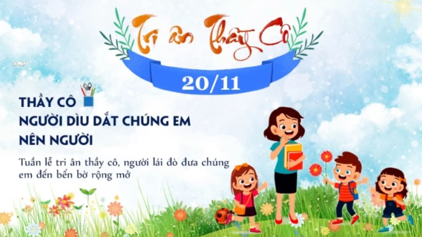 Lễ kỷ niệm ngày Nhà giáo Việt Nam càng trở nên hoàn hảo hơn với mẫu phông nền và backdrop độc đáo. Hãy cùng xem những ý tưởng để tăng thêm sự long trọng cho ngày tôn vinh các nhà giáo của chúng ta.