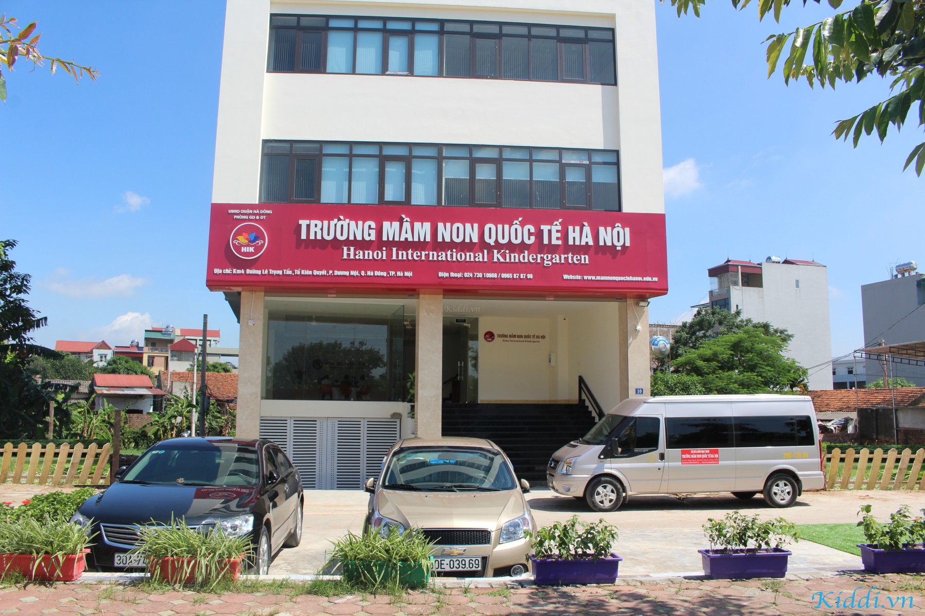 Cơ sở vật chất trường mầm non Quốc tế Hà Nội - HIK - tại quận Hà Đông, Hà Nội (Ảnh: Kiddi)