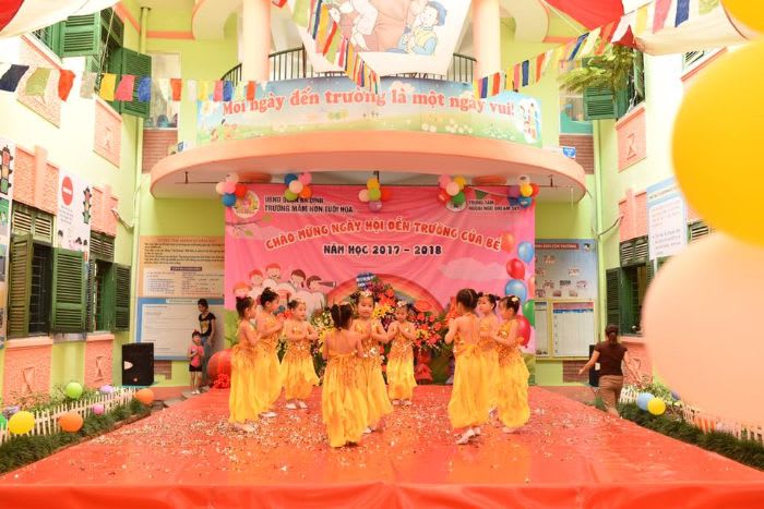 DANH SÁCH TRƯỜNG MẦM NON CÔNG LẬP QUẬN BA ĐÌNH