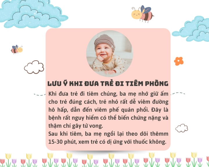 NHỮNG MŨI TIÊM QUAN TRỌNG BẢO VỆ BÉ CẢ ĐỜI, BA MẸ CẦN NHỚ