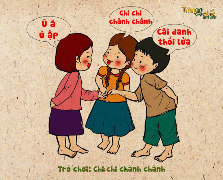 Những trò chơi dân gian có lợi cho trẻ