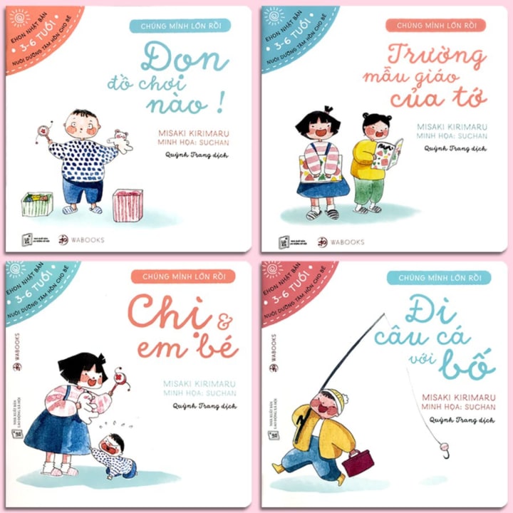 LIST BỘ SÁCH GIÚP BÉ PHÁT TRIỂN NÃO BỘ VÀ NGÔN NGỮ