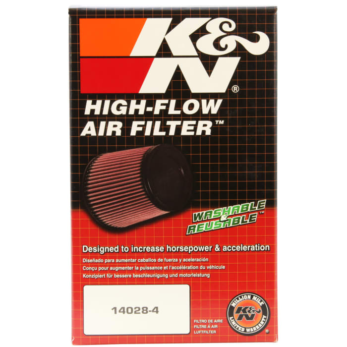 K/&N RU-2970 Voitures Moto Filtre Universel en Caoutchouc