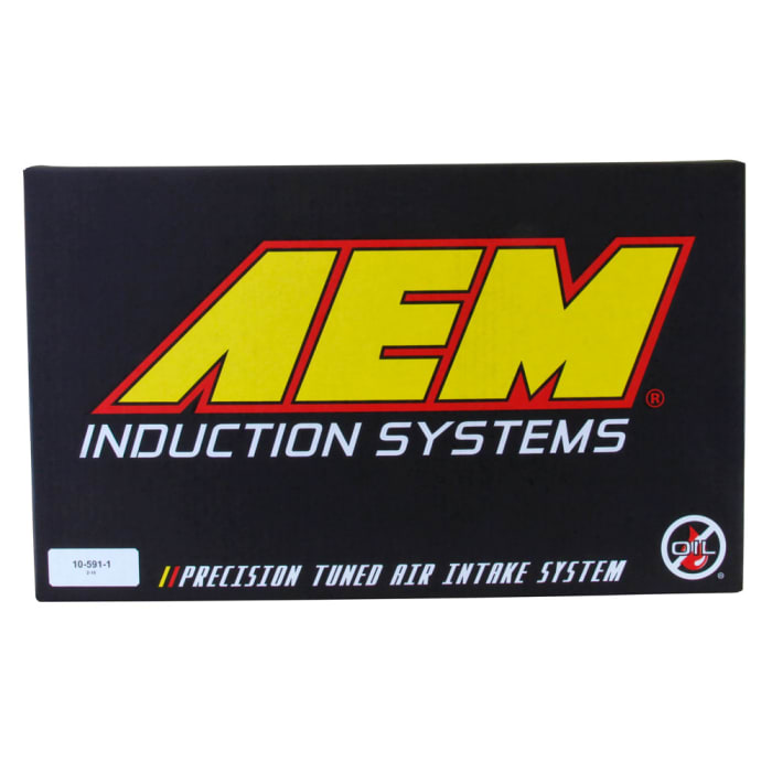Aem Intakes Large Yellow Red Sticker Decal
