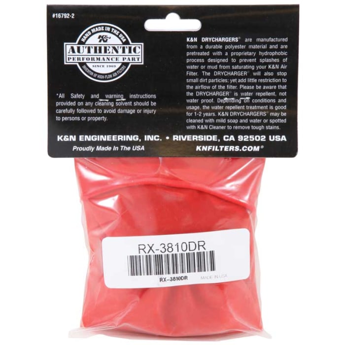 K/&N Filters RX-3810-1 X-Stream Hi-Flow Air Intake Filter
