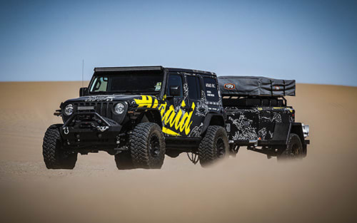 The Airaid Jeep will be participating in the 2019 Rebelle Rally