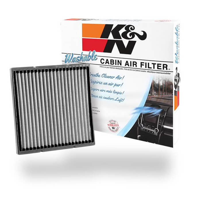K and N E-4830 Washable and Reusable Car Replacement Industrial Air Filter 