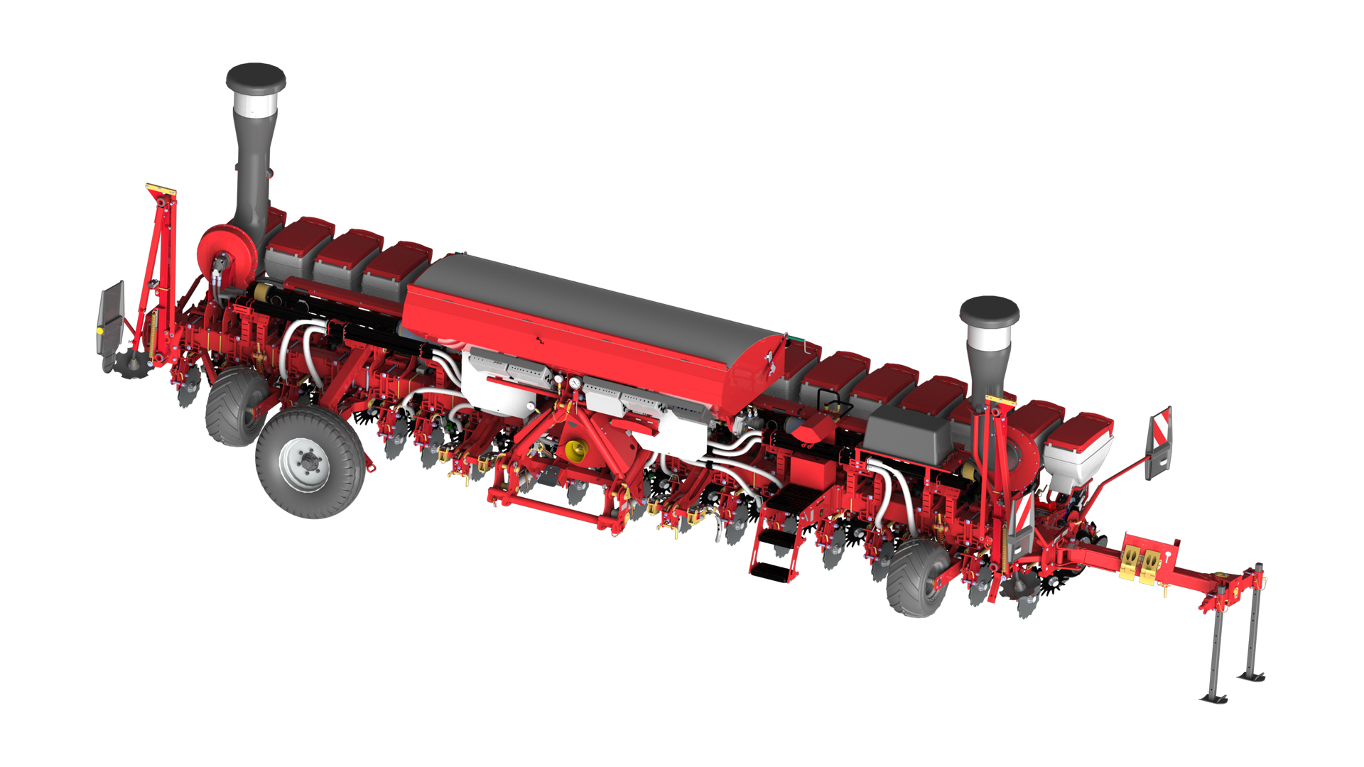 Semis de précision homogène avec systèmes GEOCONTROL, GEOSEED et GEOFORCE du Optima RS SX.