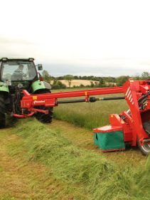 Mower Conditioners - Kverneland 4300 LT LR CT CR, BX Swath Belt speed up collection of crop