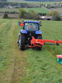 Mower Conditioners - Kverneland 4300 LT LR CT CR, BX Swath Belt speed up collection of crop