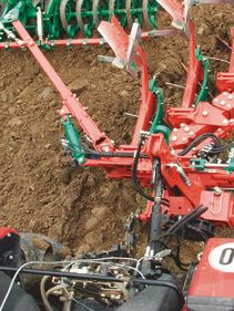 Kverneland Ecomat, tills soil efficient from 10-18cm. Increases quality in soil preparation and more economical