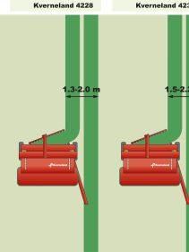 Mower Conditioners - Kverneland 4300 LT LR CT CR, BX Swath Belt speed up collection of crop