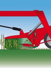 Mower Conditioners - Kverneland 4300 LT LR CT CR, BX Swath Belt speed up collection of crop