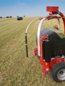 Bale Wrappers - VICON BW 2850, high volume and easy to use during operation. Its strong and stable allowing you to wrap on the move