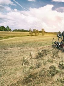 Tedders, Trailed - VICON FANEX 904C - 1124C, purpose-built for smaller tractor but will also operate with larger ones