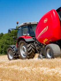 Variable Chamber round balers - VICON RV 5116 - 5118 PLUS, high output performance and reduced maintenance requirments