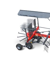 Single Rotor Rakes - VICON ANDEX 323-353-394-424T-434-474T, designed for low power tractors, but still provides great working width