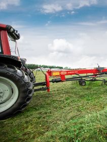 Double Rotor Rakes - VICON ANDEX 774, great maneuvreability and superb performance