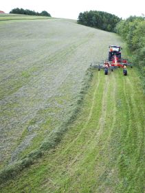 Double Rotor Rakes - VICON ANDEX 774, great maneuvreability and superb performance