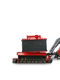 Mower Conditioners - VICON EXTRA 690T BX - TRIPLE MOWER COMBINATION, folded for safe, compact and efficient transportation on road