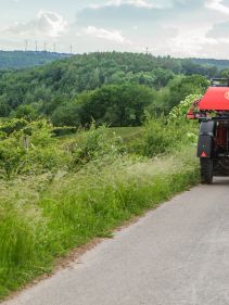 Kverneland iXtrack T3, compact sprayer, stable and precise with intelligent technology