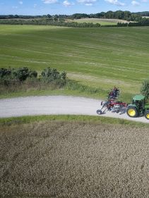 Tedders, Trailed - VICON FANEX 904C - 1124C, purpose-built for smaller tractor but will also operate with larger ones