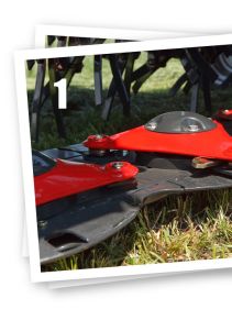 Mower Conditioners - Kverneland EXTRA 900, Unique Suspension providing Outstanding Ground Following