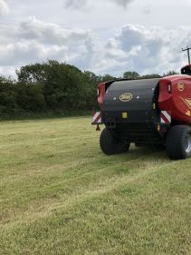 Fixed Chamber round balers - VICON FIXBALE 500, specialist baler for heavy silage conditions with low power requirments for efficient operation