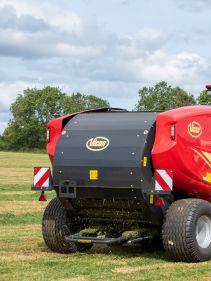 Fixed Chamber round balers - VICON FIXBALE 500, specialist baler for heavy silage conditions with low power requirments for efficient operation