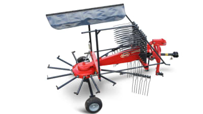Single Rotor Rakes - VICON ANDEX 323-353-394-424T-434-474T, designed for low power tractors, but still provides great working width