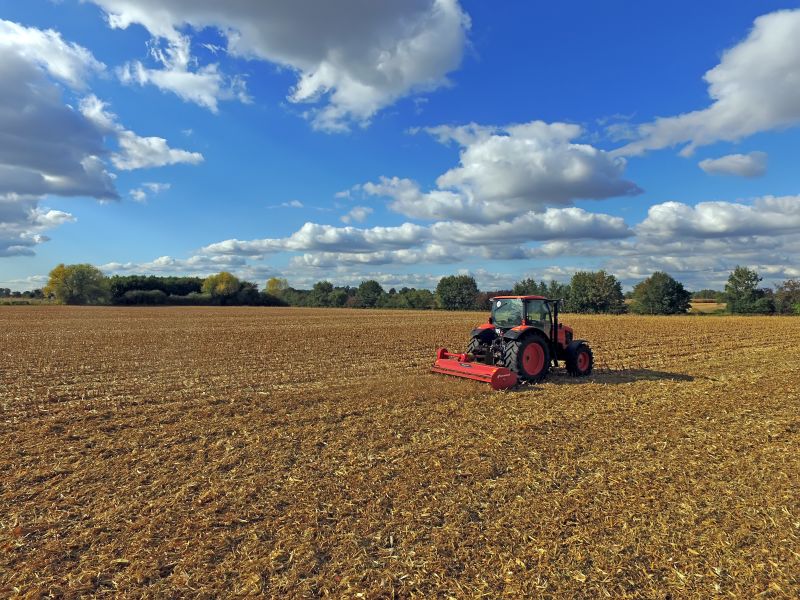 Chopper - Kverneland Chopper FXE, small and compact but still efficient during operation