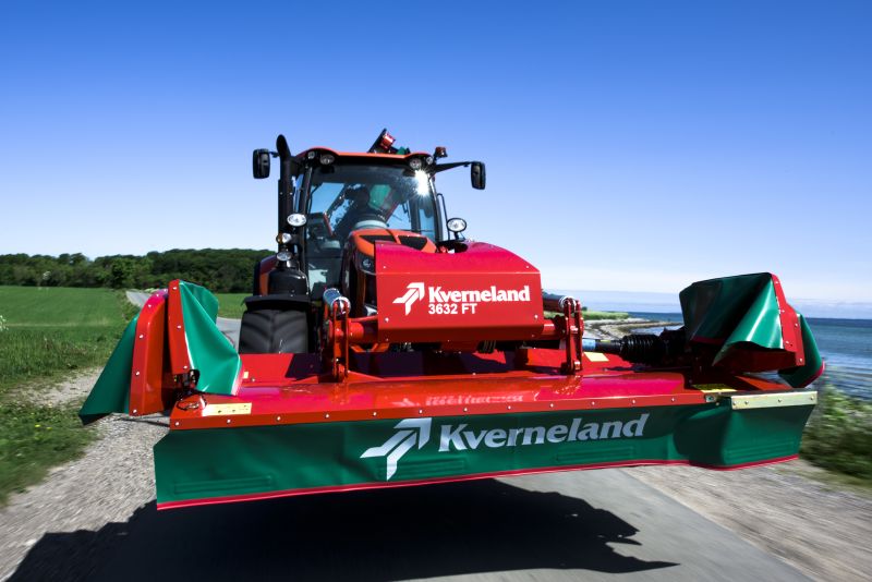 Kverneland 3600 FT FN FR versatile, innovative suspension system