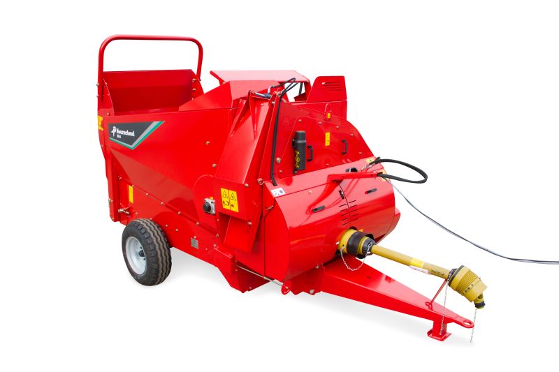 Bale Choppers - Feeders, Kverneland 864, provides more capacity and increased blowing performance during operation