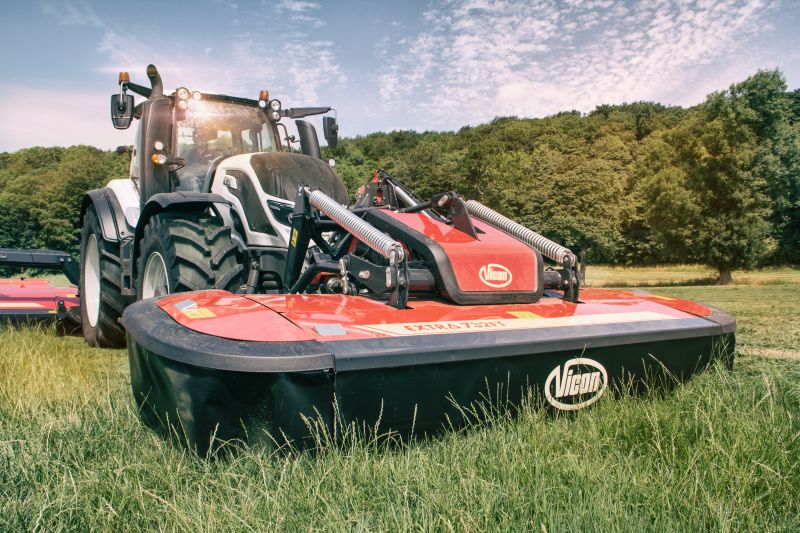 Mower Conditioners - VICON EXTRA 732FT - 732FR - 736FT - 736FR FRONT MOUNTED MOWER CONDITIONERS, new and comfortable ideas to the machine with a maintenance friendly design