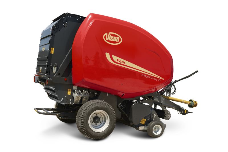 Variable Chamber round balers - VICON RV 5116 - 5118 PLUS, high output performance and reduced maintenance requirments