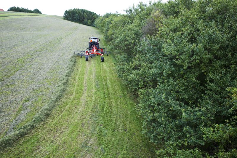 Double Rotor Rakes - VICON ANDEX 774, great maneuvreability and superb performance
