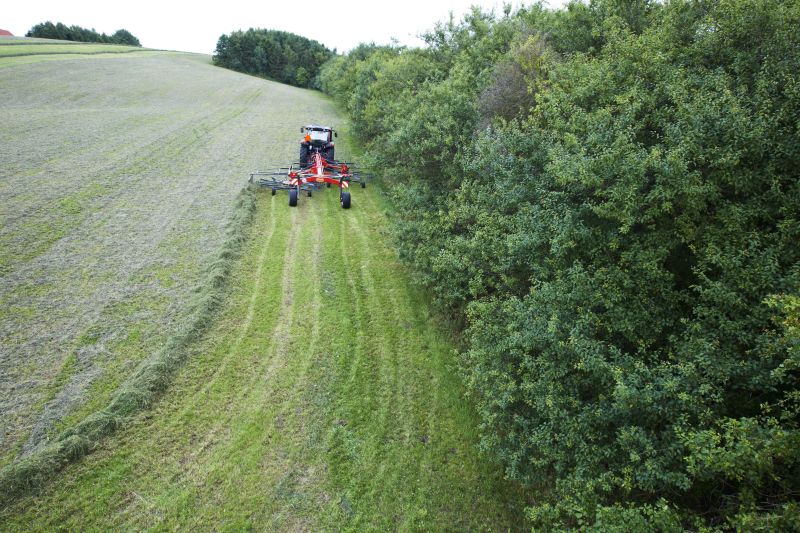 Double Rotor Rakes - VICON ANDEX 774, great maneuvreability and superb performance