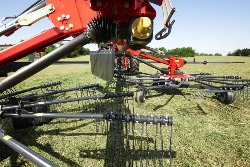 Double Rotor Rakes - VICON ANDEX 774, great maneuvreability and superb performance