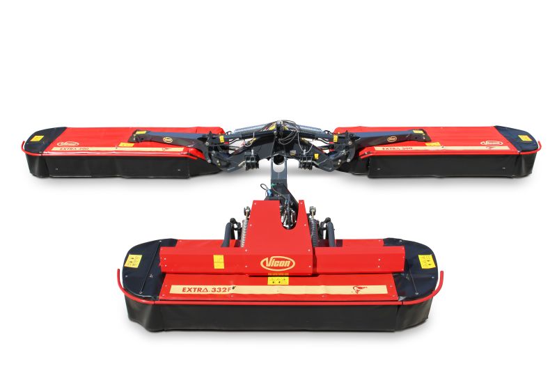 Plain Mowers - VICON EXTRA 324F ALPIN - FRONT MOUNTED ALPINE DISC MOWER, made for mountain regions and hilly conditions with its stable gravity point and excellent visibility