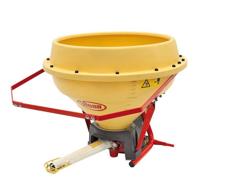 pendulum spreaders - vicon superflow ps225 multi-functional spreader, compact and optimal for small fields and areas