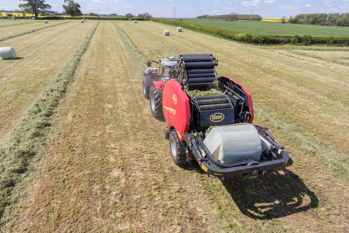 FastBale wrapping and baling