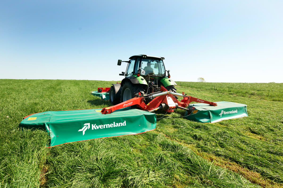 Kverneland 5087 M 5095, unmatched mowing performance