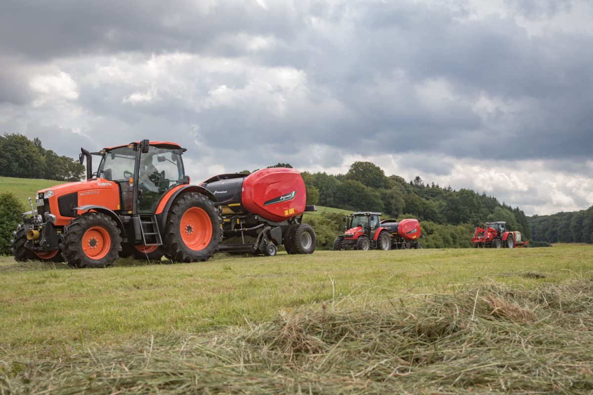 Fixed Chamber round balers - Kverneland 6250 Plus, designed for optimal flexibility and providing perfectly shaped bales