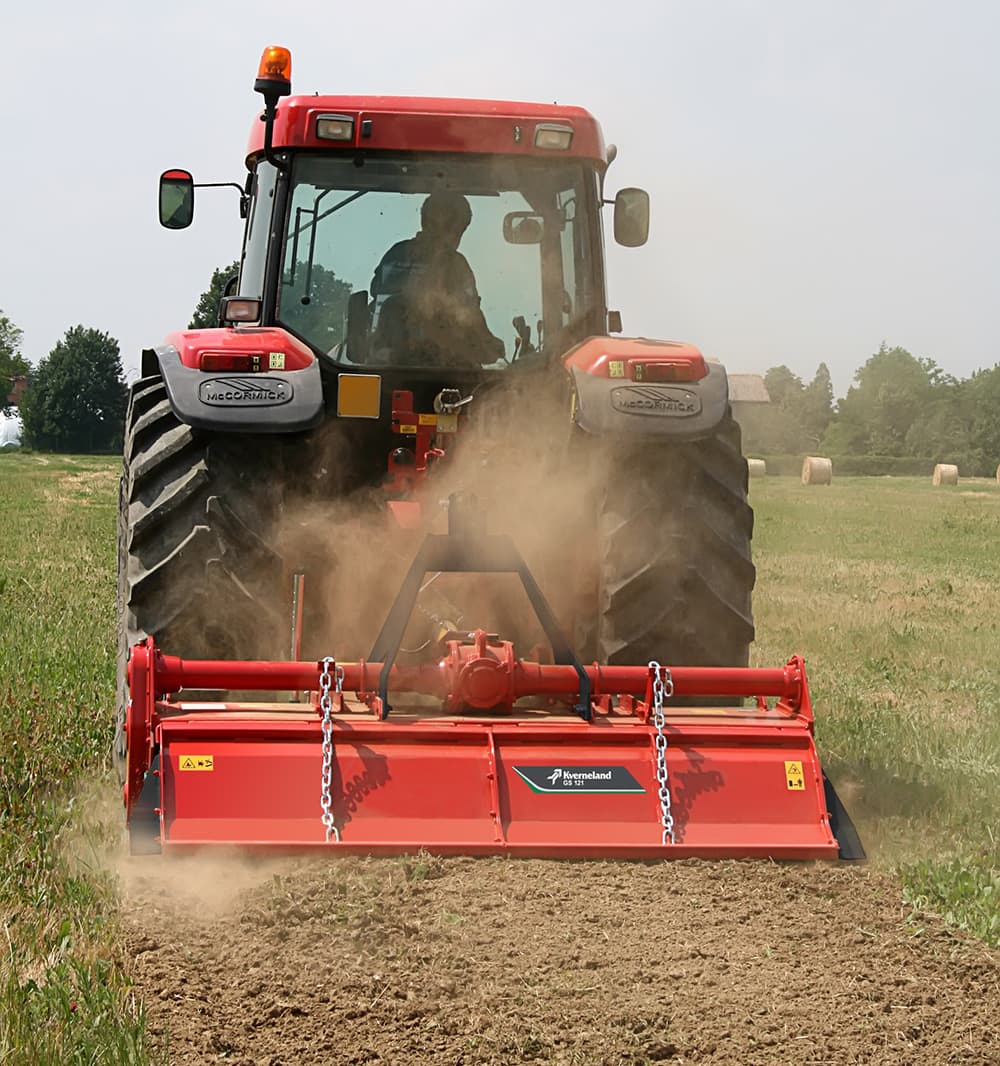 Kverneland GS with its high performance and working depth of 23cm, provides a multi purpose