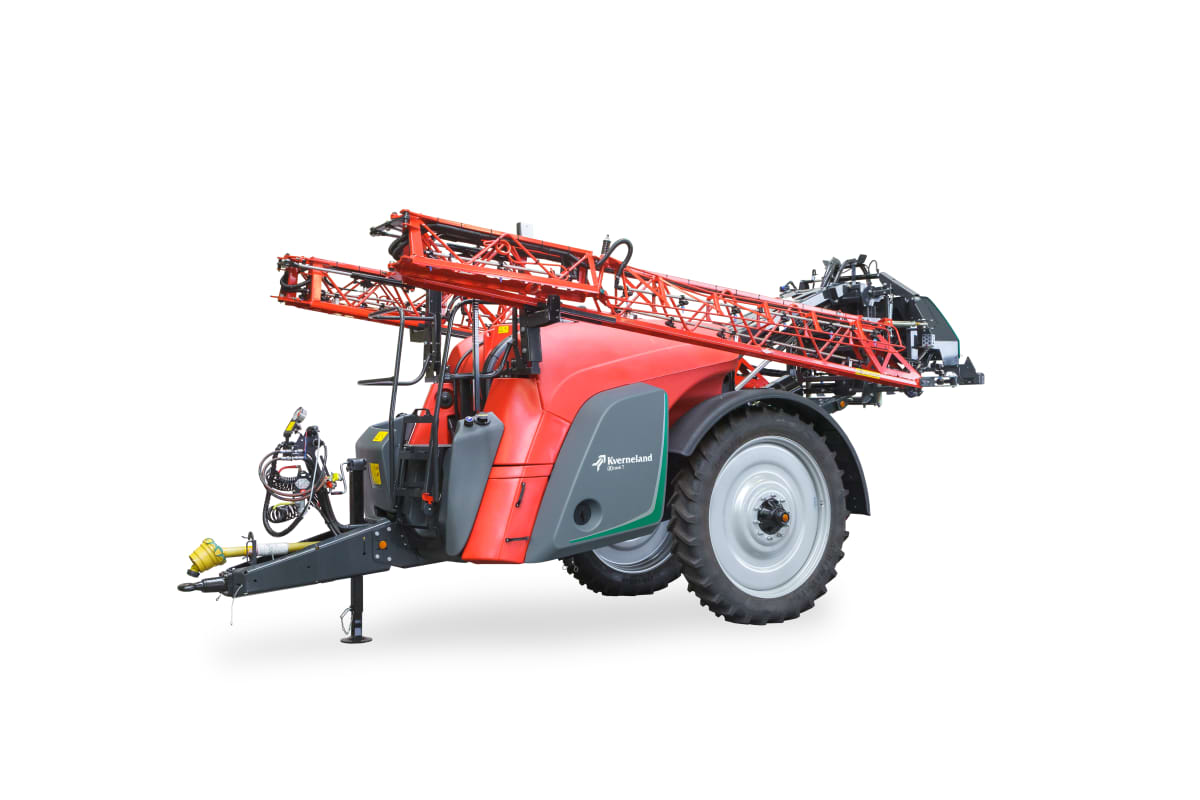 Kverneland iXtrack T3, compact sprayer, stable and precise with intelligent technology