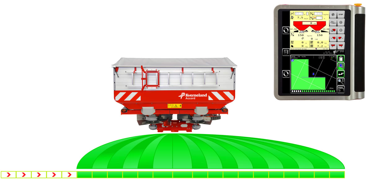 Kverneland Exacta TL GEOSPREAD