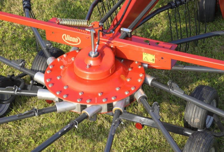 Single Rotor Rakes - VICON ANDEX 424-464, ProLine Gearbox technology for maintenance free operation